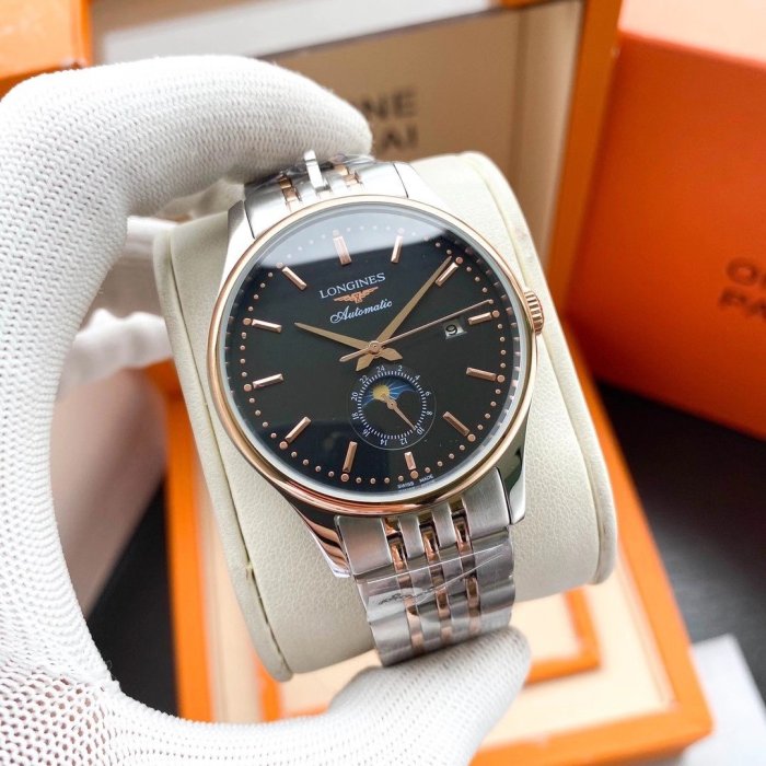 Longines Watch Luxury Brand Design Fashion Type with Original Box