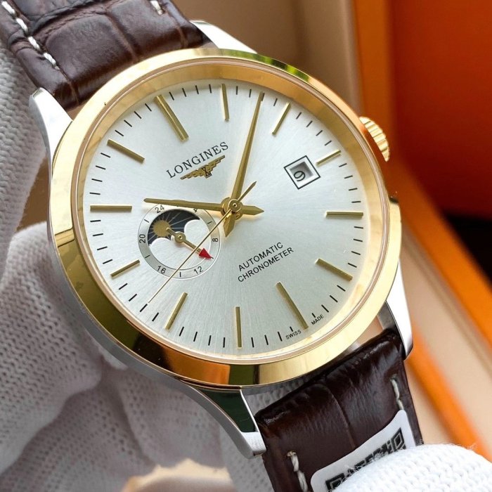 Longines Watch Luxury Brand Design Fashion Type with Original Box