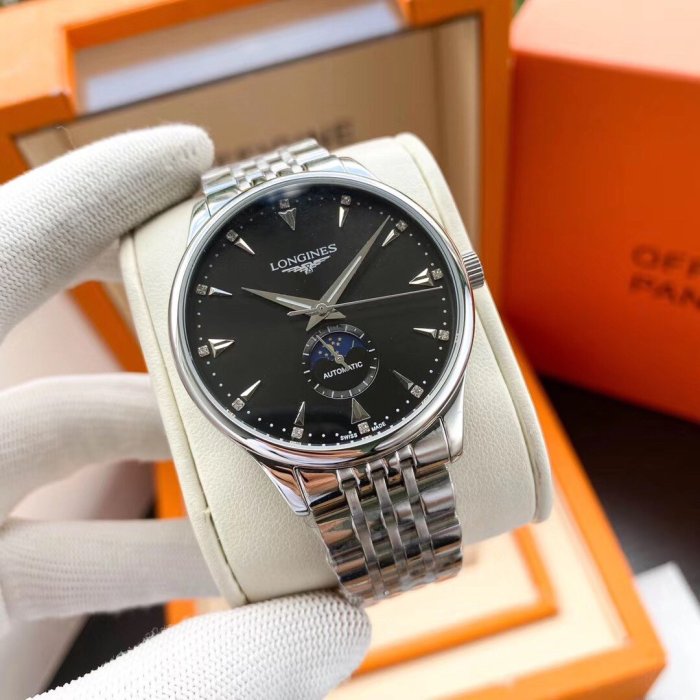 Longines Watch Luxury Brand Design Fashion Type with Original Box