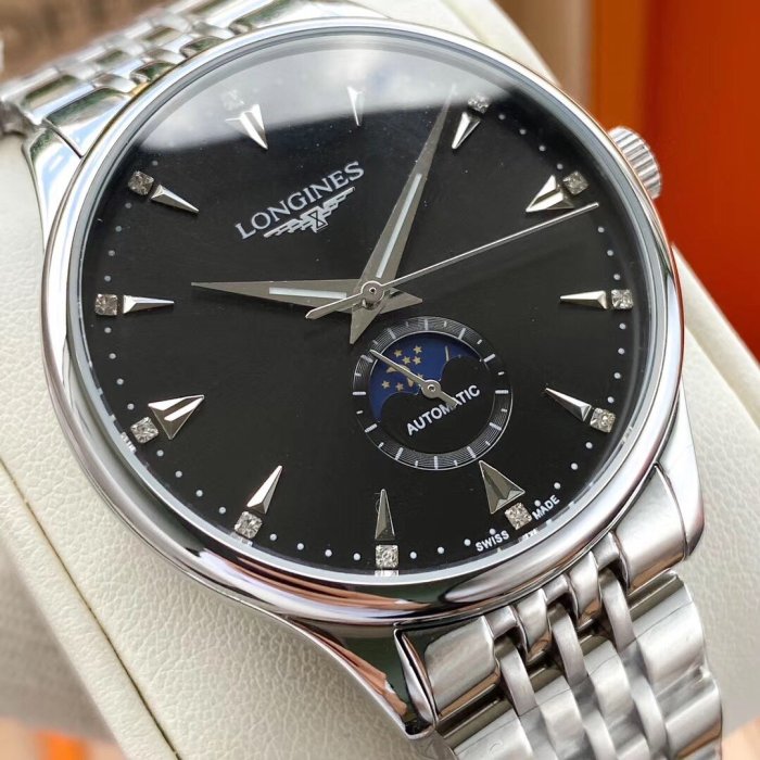 Longines Watch Luxury Brand Design Fashion Type with Original Box