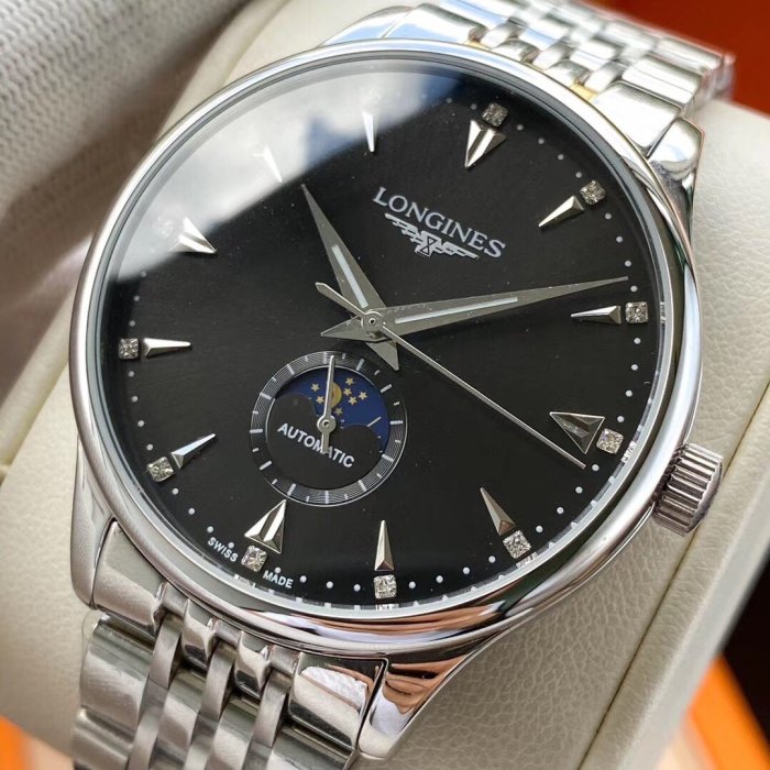 Longines Watch Luxury Brand Design Fashion Type with Original Box