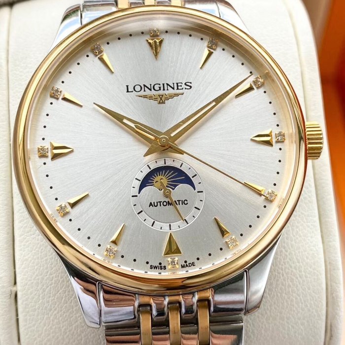 Longines Watch Luxury Brand Design Fashion Type with Original Box