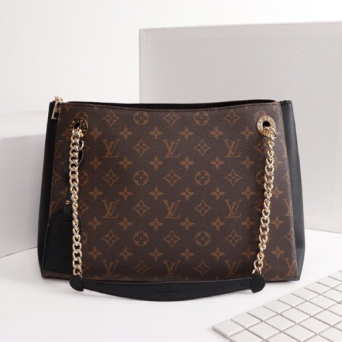 Louis Vuitton Womens Bags Handbags Luxury SURÈNE MM Black Monogram SURENE MM M43772