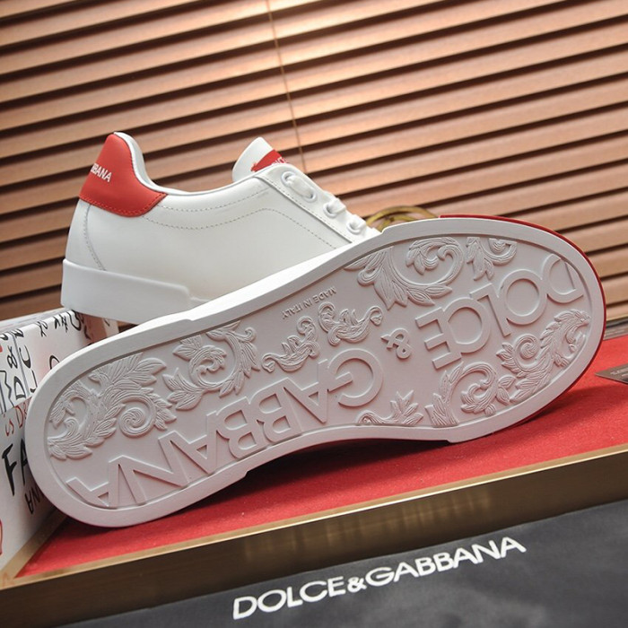 Dolce&Gabbana Women Shoes Fashion Sneakers Portofino Sneakers In Nappa Leather And Rubber Toe-Cap CK1802AW11389926