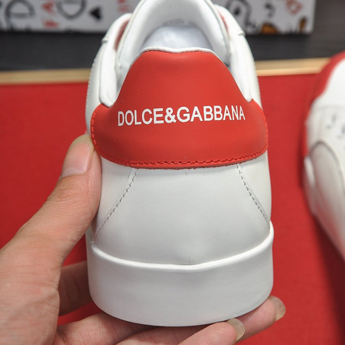 Dolce&Gabbana Women Shoes Fashion Sneakers Portofino Sneakers In Nappa Leather And Rubber Toe-Cap CK1802AW11389926