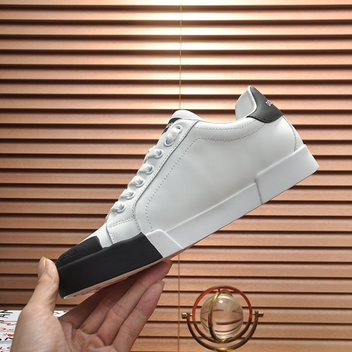 Dolce&Gabbana Women Shoes Fashion Sneakers Portofino Sneakers In Nappa Leather And Rubber Toe-Cap CK1802AW11389697
