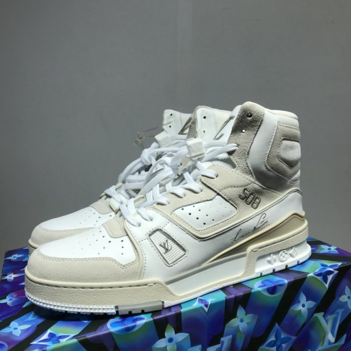 Louis Vuitton Men Shoes Boots Fashion Design Luxury Brand LV TRAINER SNEAKER BOOT