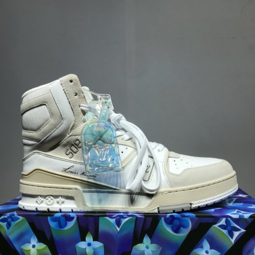 Louis Vuitton Men Shoes Boots Fashion Design Luxury Brand LV TRAINER SNEAKER BOOT
