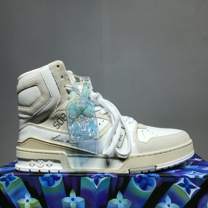 Louis Vuitton Men Shoes Boots Fashion Design Luxury Brand LV TRAINER SNEAKER BOOT
