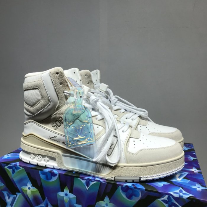 Louis Vuitton Men Shoes Boots Fashion Design Luxury Brand LV TRAINER SNEAKER BOOT