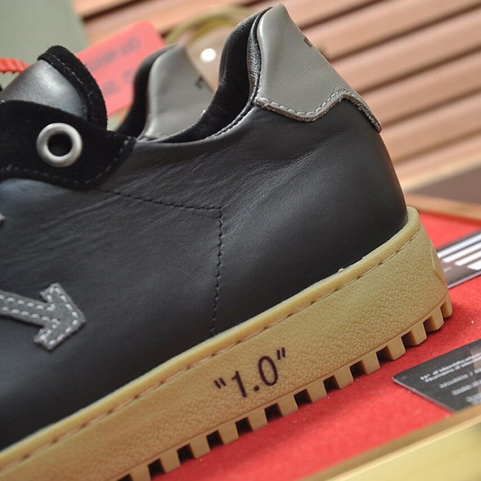 Off-White Men Shoes Sneakers Luxury Brand LOW VULCANIZED SNEAKERS Low-Tops