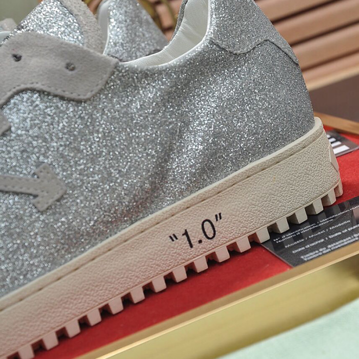 Off-White Men Shoes Sneakers Luxury Brand LOW VULCANIZED SNEAKERS Low-Tops