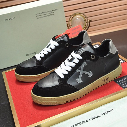 Off-White Men Shoes Sneakers Luxury Brand LOW VULCANIZED SNEAKERS Low-Tops