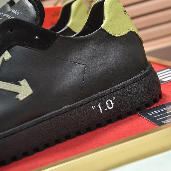 Off-White Men Shoes Sneakers Luxury Brand LOW VULCANIZED SNEAKERS Low-Tops