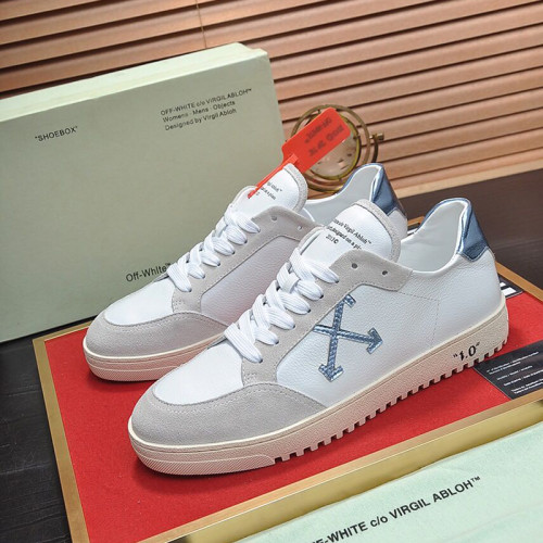Off-White Men Shoes Sneakers Luxury Brand LOW VULCANIZED SNEAKERS Low-Tops
