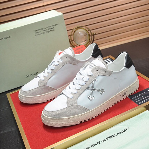 Off-White Men Shoes Sneakers Luxury Brand LOW VULCANIZED SNEAKERS Low-Tops