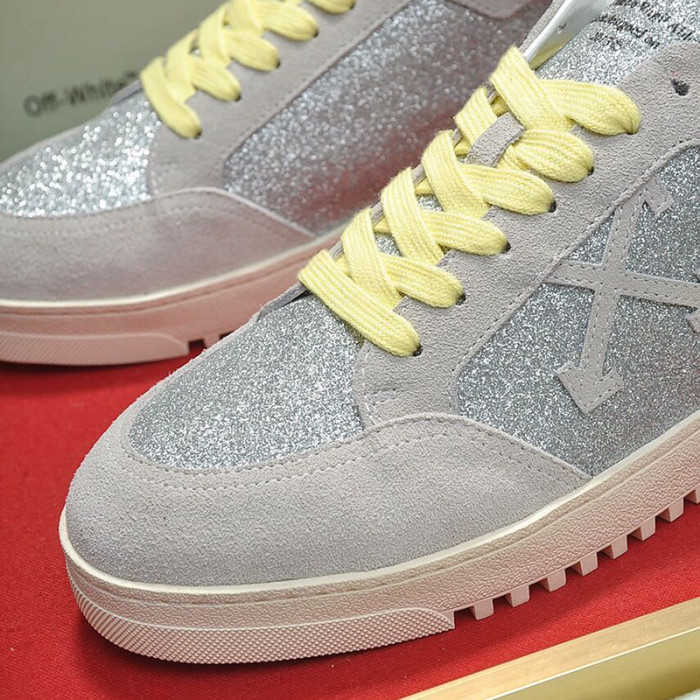 Off-White Men Shoes Sneakers Luxury Brand LOW VULCANIZED SNEAKERS Low-Tops