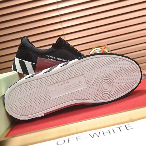 Off-White Men Shoes Sneakers Luxury Brand Low Vulcanized Sneakers Breathable Design