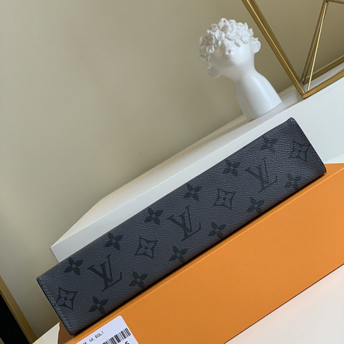 Louis Vuitton Mens Clutch Wallet Purse Luxury Brand Fashion POCHETTE VOYAGE MM M69535