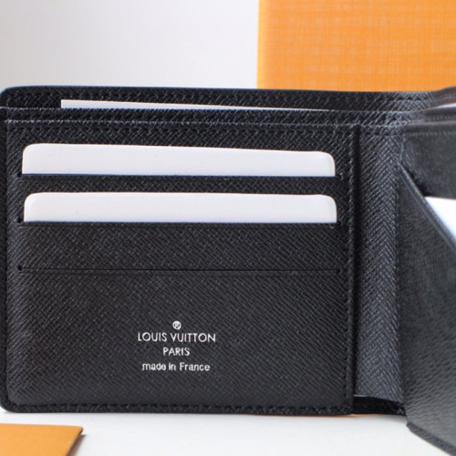 Louis Vuitton Mens Womens Clutch Wallet Purse Luxury Fashion MULTIPLE WALLET Black EPI Leather M60662