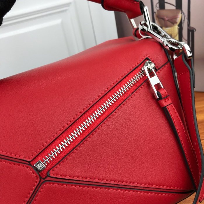 Loewe Womens Bag Small Puzzle Bag in Soft Grained Calfskin