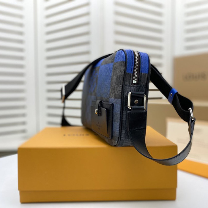 Louis Vuitton Mens Bags Crossbody Bags Luxury Brand ALPHA MESSENGER Fashion Type Shoulder Bags for Men N40408