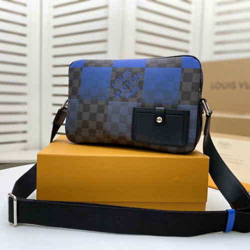 Louis Vuitton Mens Bags Crossbody Bags Luxury Brand ALPHA MESSENGER Fashion Type Shoulder Bags for Men N40408