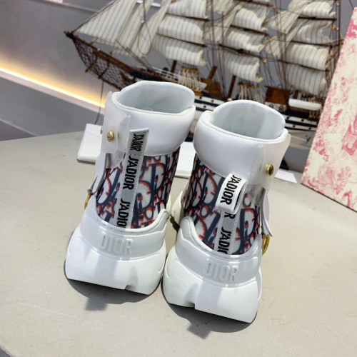 Dior Womens Shoes Sneakers Luxury Brand Design High-Top Women Ankle Boots