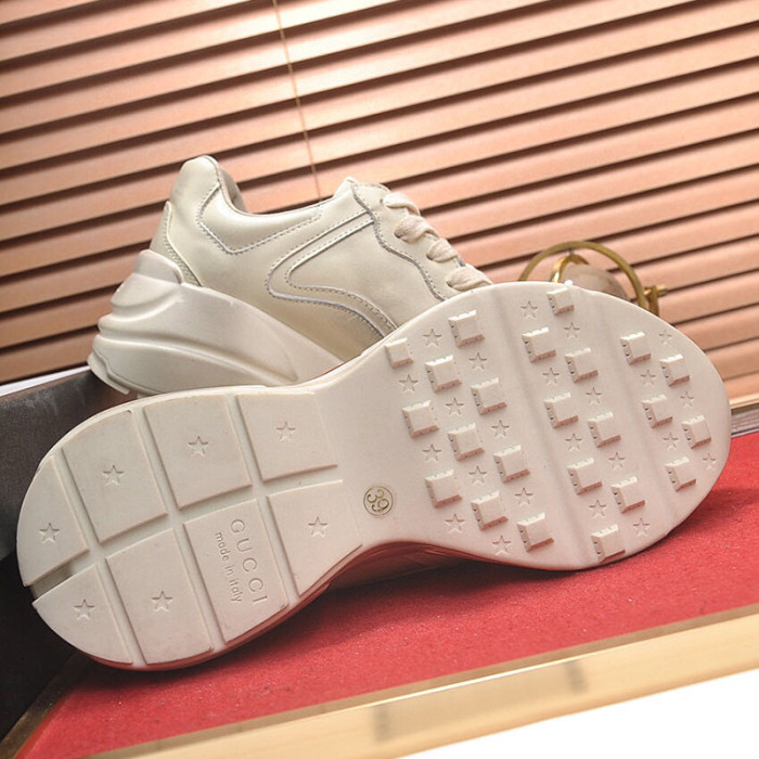 Gucci Mens Shoes Sneakers Luxury Brand Men's Rhyton Sneaker With Mouth Print 552089 A9L00 9522