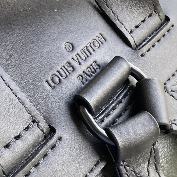 Louis Vuitton Mens Bags Luxury Brand Backpacks Monogram Eclipse BACKPACK TRIO M45538