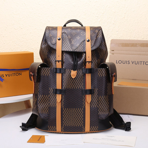 Louis Vuitton Mens Bags Luxury Brand Backpacks Monogram CHRISTOPHER Backpack PM N40358