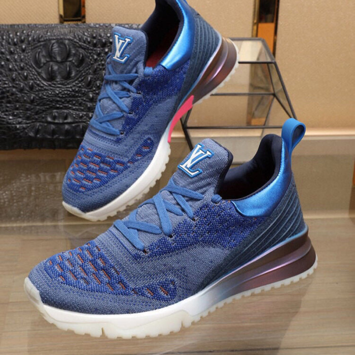 Louis Vuitton Men Shoes Sneakers Casual Luxury Brand V.N.R SNEAKER 1A3UIG Sports Design with Original Box