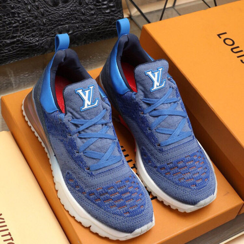 Louis Vuitton Men Shoes Sneakers Casual Luxury Brand V.N.R SNEAKER 1A3UIG Sports Design with Original Box