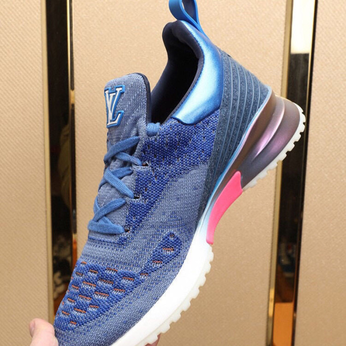 Louis Vuitton Men Shoes Sneakers Casual Luxury Brand V.N.R SNEAKER 1A3UIG Sports Design with Original Box