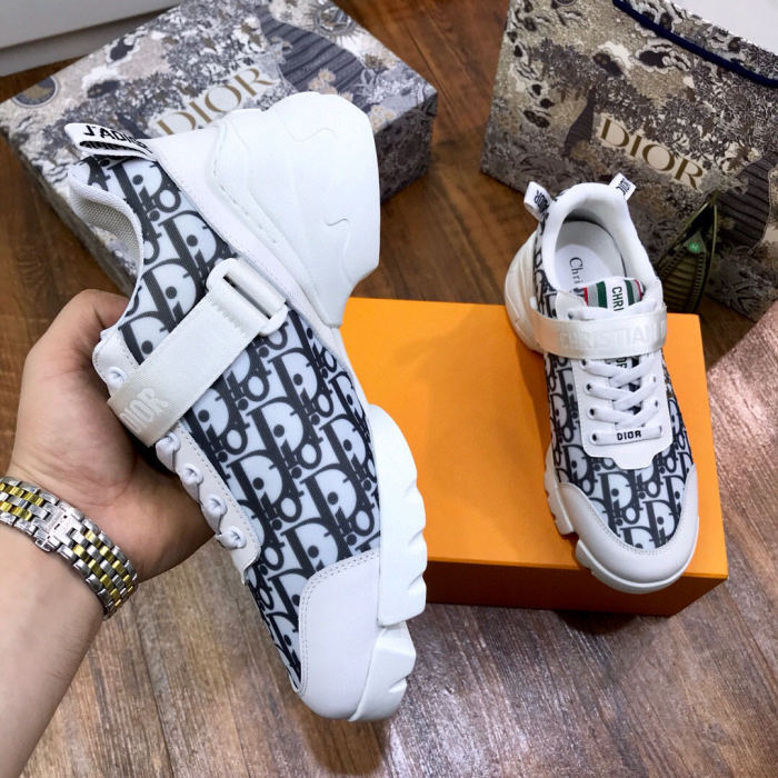 Dior Womens Mens Shoes Sneakers Luxury Brand Unisex Design D-CONNECT SNEAKER