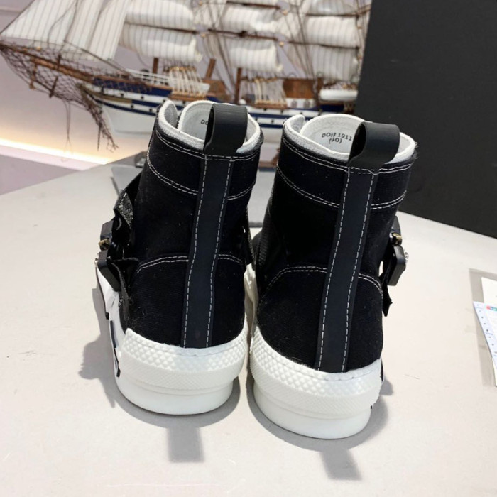 Dior Womens Mens Shoes Sneakers Luxury Brand Unisex Design B23 High-Top Sneaker with Box