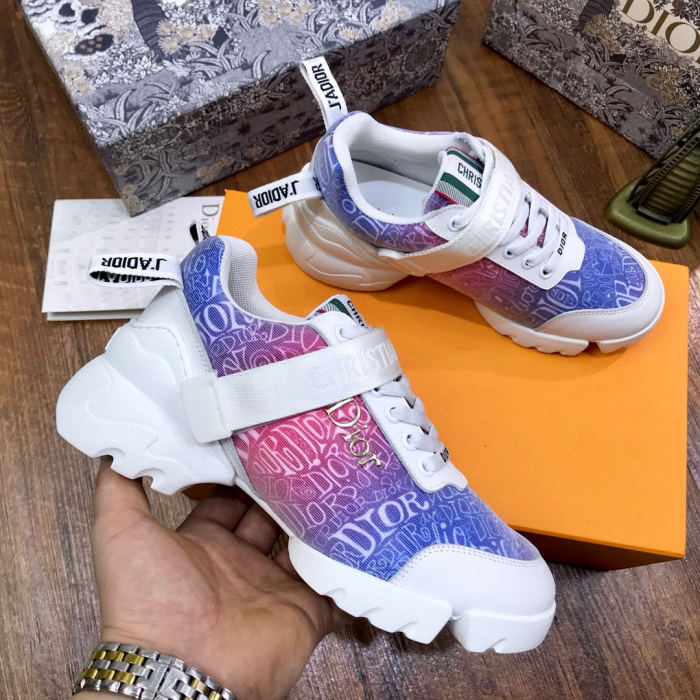 Dior Womens Mens Shoes Sneakers Luxury Brand Unisex Design D-CONNECT SNEAKER