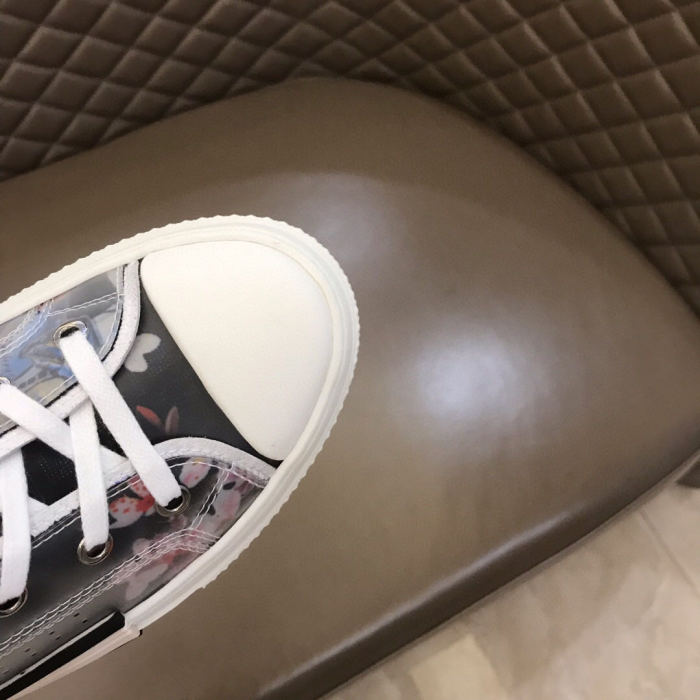 Dior Womens Mens Shoes Sneakers Luxury Brand Unisex Design B23 High-Top Sneaker with Box