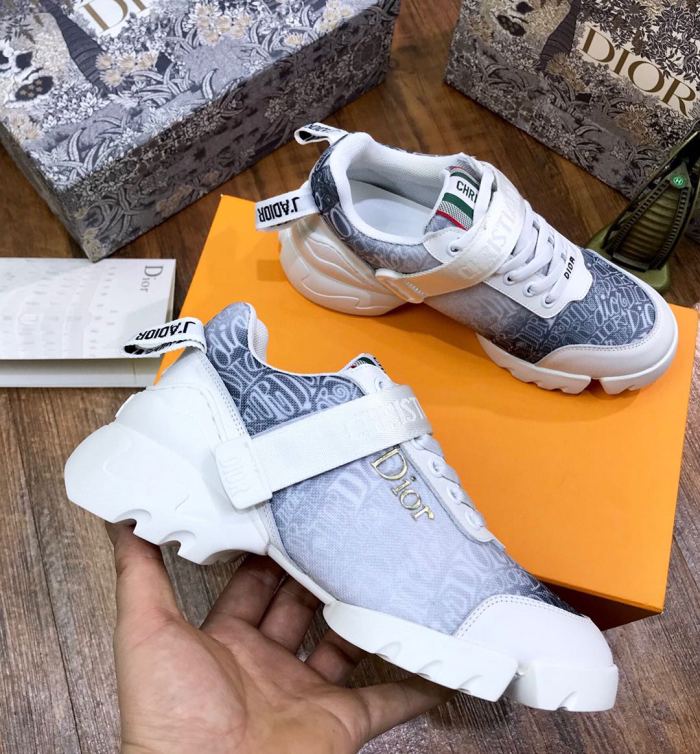 Dior Womens Mens Shoes Sneakers Luxury Brand Unisex Design D-CONNECT SNEAKER
