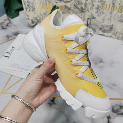 Dior Womens Mens Shoes Sneakers Luxury Brand Unisex Design D-CONNECT SNEAKER