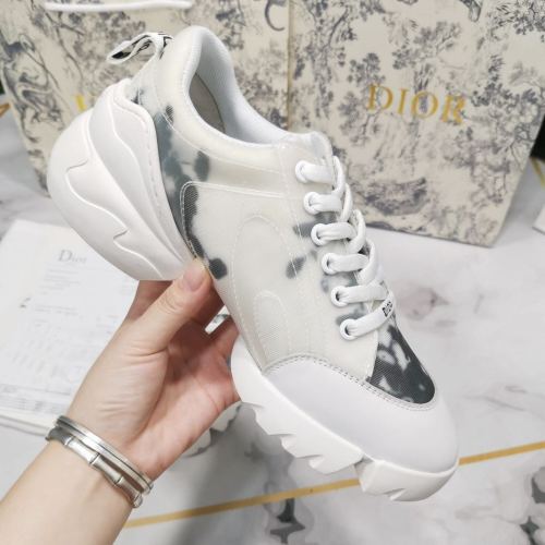 Dior Womens Mens Shoes Sneakers Luxury Brand Unisex Design D-CONNECT SNEAKER