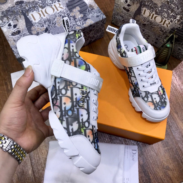 Dior Womens Mens Shoes Sneakers Luxury Brand Unisex Design D-CONNECT SNEAKER