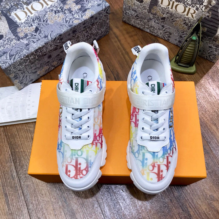 Dior Womens Mens Shoes Sneakers Luxury Brand Unisex Design D-CONNECT SNEAKER
