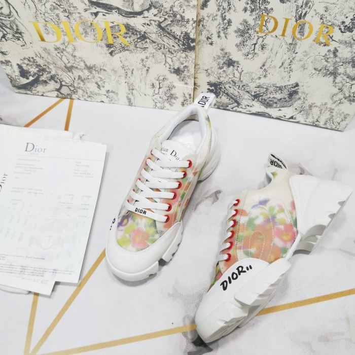 Dior Womens Mens Shoes Sneakers Luxury Brand Unisex Design D-CONNECT SNEAKER