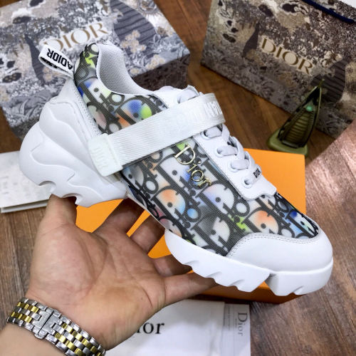 Dior Womens Mens Shoes Sneakers Luxury Brand Unisex Design D-CONNECT SNEAKER