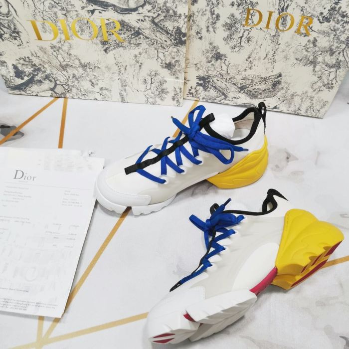 Dior Womens Mens Shoes Sneakers Luxury Brand Unisex Design D-CONNECT SNEAKER
