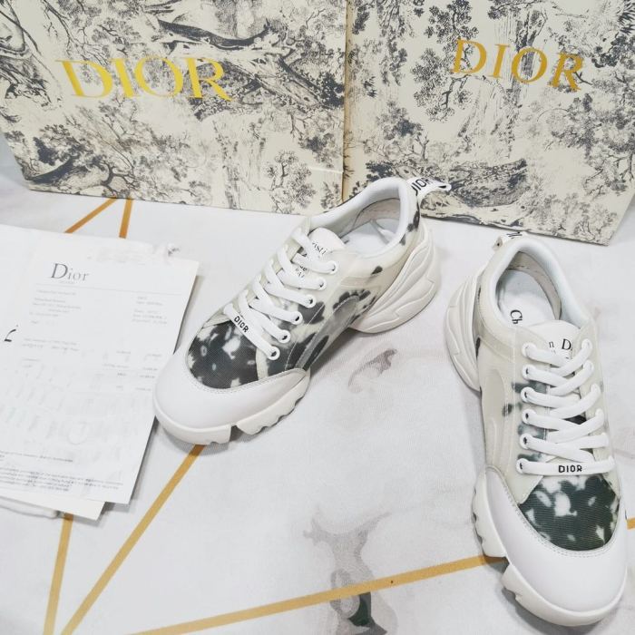 Dior Womens Mens Shoes Sneakers Luxury Brand Unisex Design D-CONNECT SNEAKER