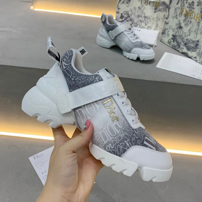 Dior Womens Mens Shoes Sneakers Luxury Brand Unisex Design D-CONNECT SNEAKER