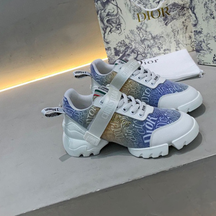 Dior Womens Mens Shoes Sneakers Luxury Brand Unisex Design D-CONNECT SNEAKER