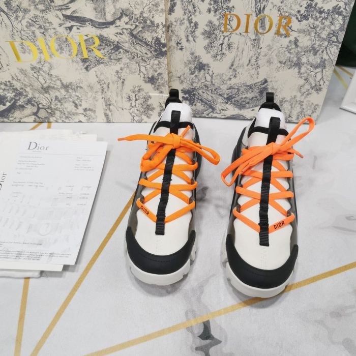 Dior Womens Mens Shoes Sneakers Luxury Brand Unisex Design D-CONNECT SNEAKER